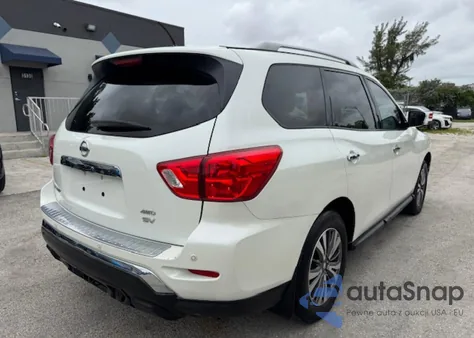 2017 Nissan Pathfinder S from USA, damaged, VIN 5N1DR2MM1HC627750